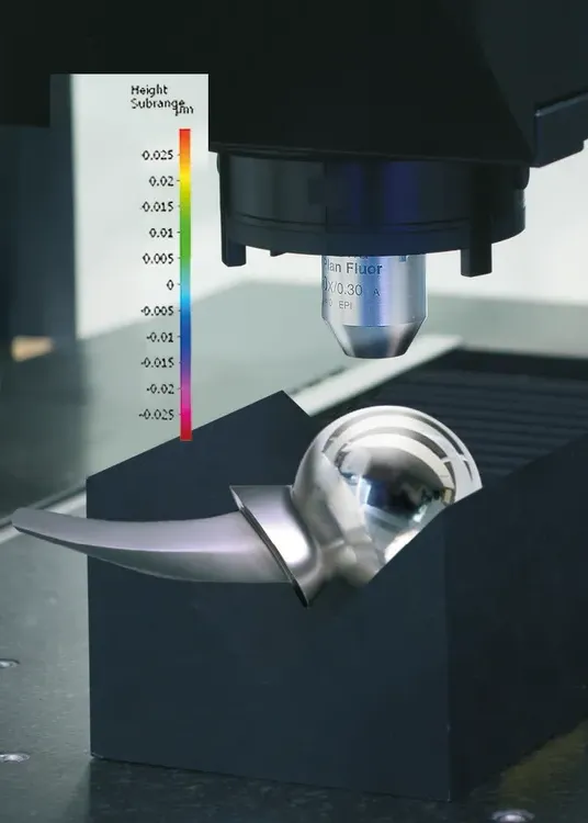 Pomiar chropowatości Ra = 0,007 µm na systemie Alicona µCMM