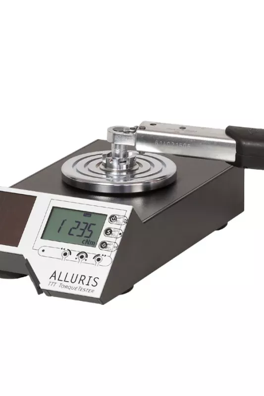 Test i&nbsp;kalibracja klucza dynamometrycznego na stanowisku Alluris TTT-300