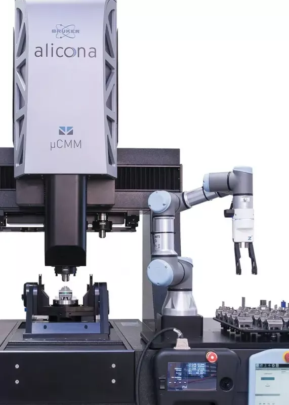 Bruker Alicona µCMM z&nbsp;Pick & Place – automatyczny załadunek i&nbsp;pomiary 3D