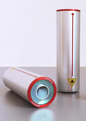 Czujnik OptiSense LARES do bezkontaktowego i&nbsp;bezpiecznego dla oczu pomiaru grubości powłok