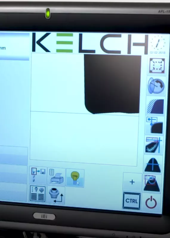 Ekran dotykowy i&nbsp;interfejs pomiarowy urządzenia KENOVA set line H3