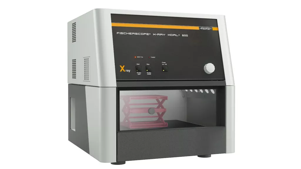 Spektrometr rentgenowski XRF Fischerscope X-RAY XDAL 600 – widok urządzenia