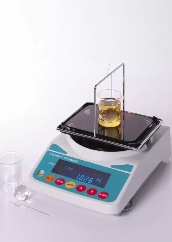 Densymetr Hildebrand H300DS z&nbsp;rozszerzeniem do badania gęstości cieczy