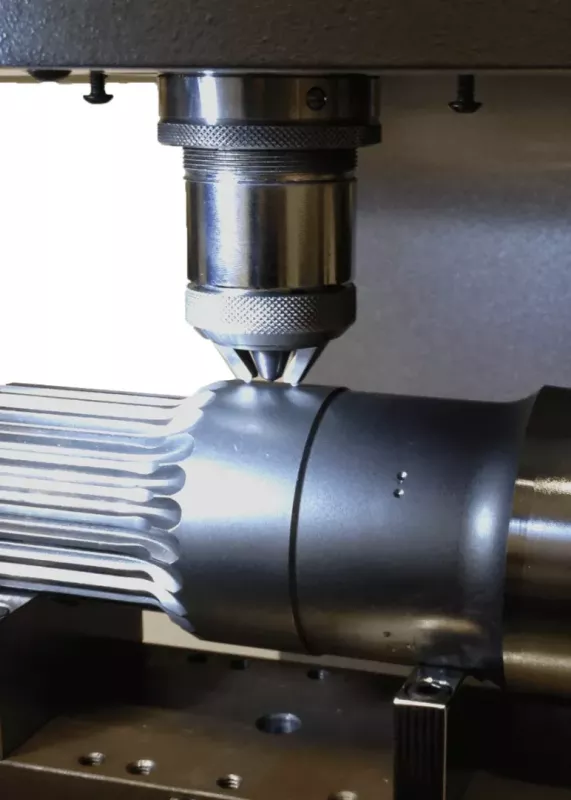 Pomiar głębokości warstwy (CHD) na wale – analizator HTD 1500