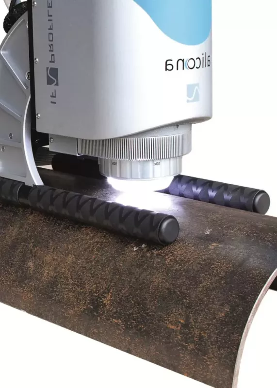 IF-Profiler Alicona – mobilny system do pomiaru chropowatości na dużych komponentach z&nbsp;laptopem