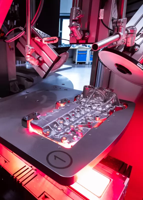 Optyczny układ pomiarowy w&nbsp;systemie Visionline F200