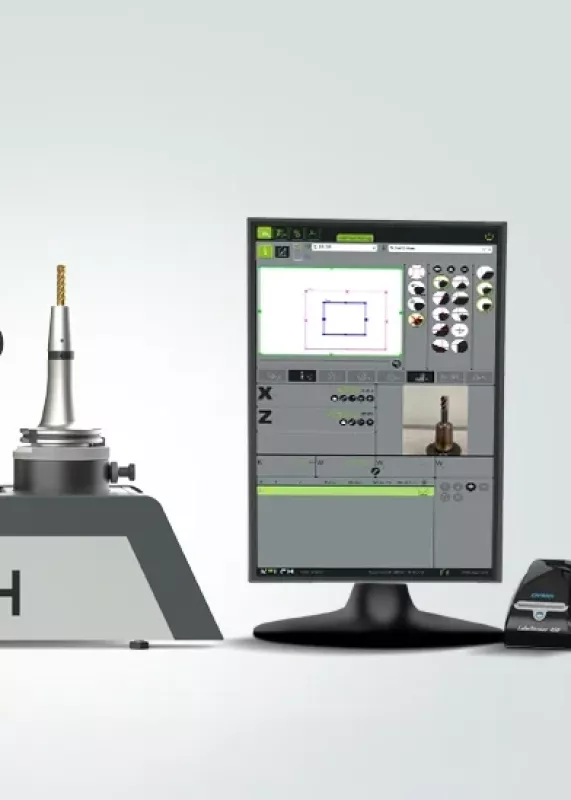 Ustawiacz narzędziowy Kelch KENOVA Set Line V244 Pro z&nbsp;ekranem dotykowym i&nbsp;oprogramowaniem pomiarowym