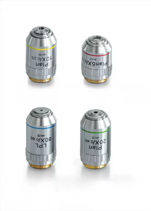 Zestaw obiektywów do mikroskopu metalurgicznego KERN OKM 173