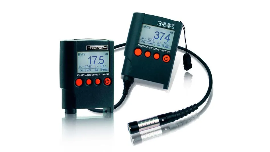 Mierniki grubości powłok Fischer MP0 i&nbsp;MP0R – kompaktowy zestaw z&nbsp;sondą