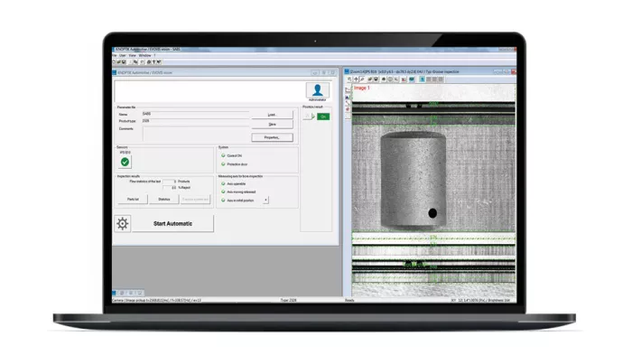 Oprogramowanie do optycznej kontroli powierzchni – Evovis Vision