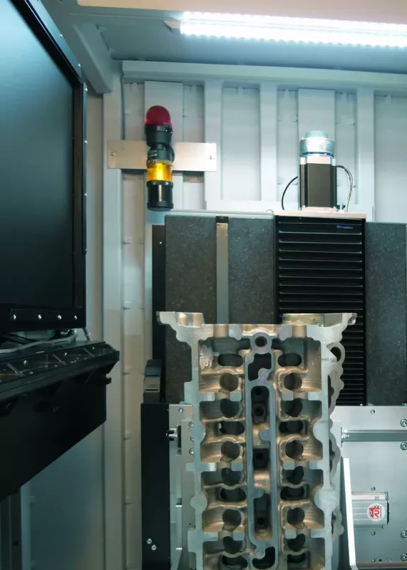 Komora pomiarowa Phoenix V|tome|x C450 do inspekcji dużych detali