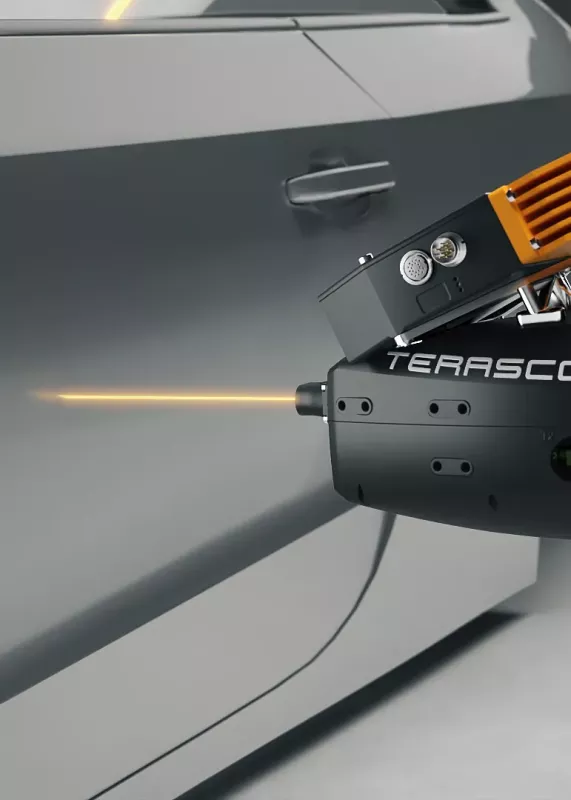 Głowica TERASCOPE do automatycznych pomiarów grubości powłok (technologia terahercowa)