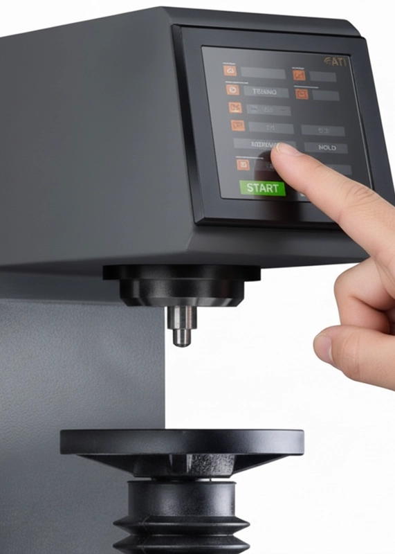 Podstawowy widok twardościomierza Brinella ATI B3000-2 – automatyczny pomiar twardości