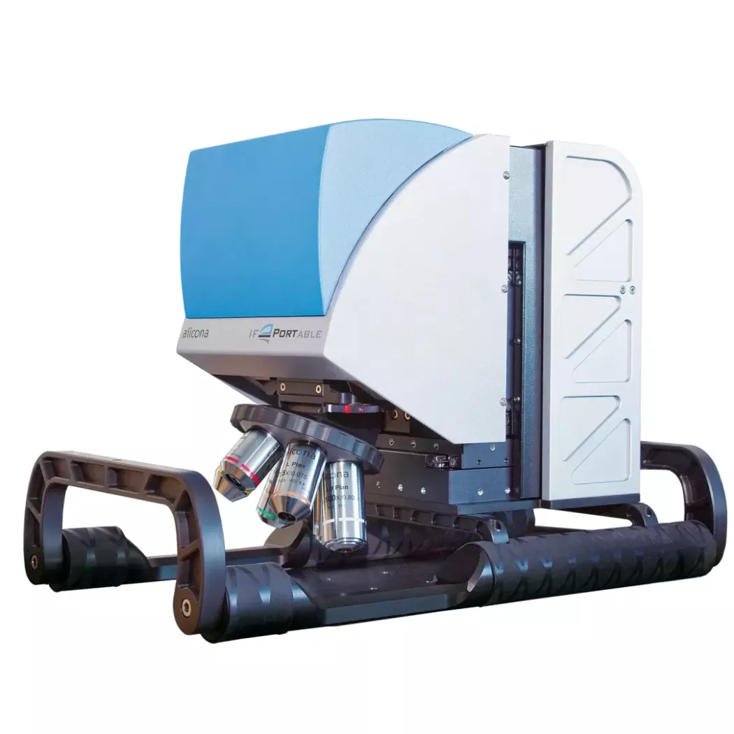 Mobilne urządzenie Alicona IF-PortableRL z&nbsp;adapterem – pomiar nierówności powierzchni i&nbsp;kształtu 2D/3D