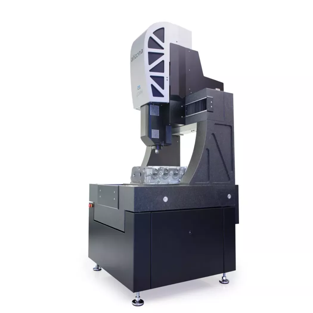 Optyczna maszyna pomiarowa CMM Alicona µCMM – widok z&nbsp;boku