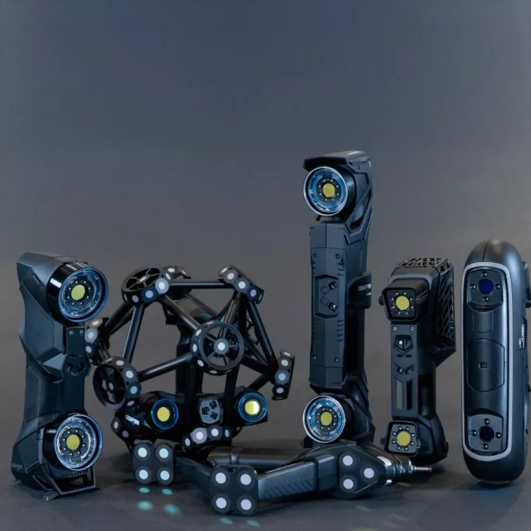 Zestaw profesjonalnych skanerów 3D Creaform ACADEMIA do zastosowań edukacyjnych