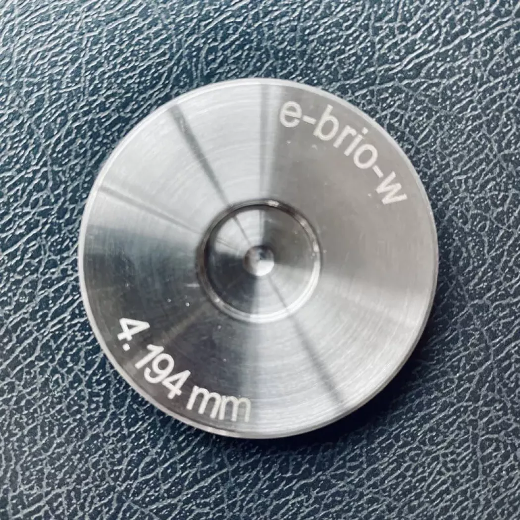 Ernst e-Brio WL – wzorzec do kalibracji pomiaru odcisku Brinella (4,194 mm)