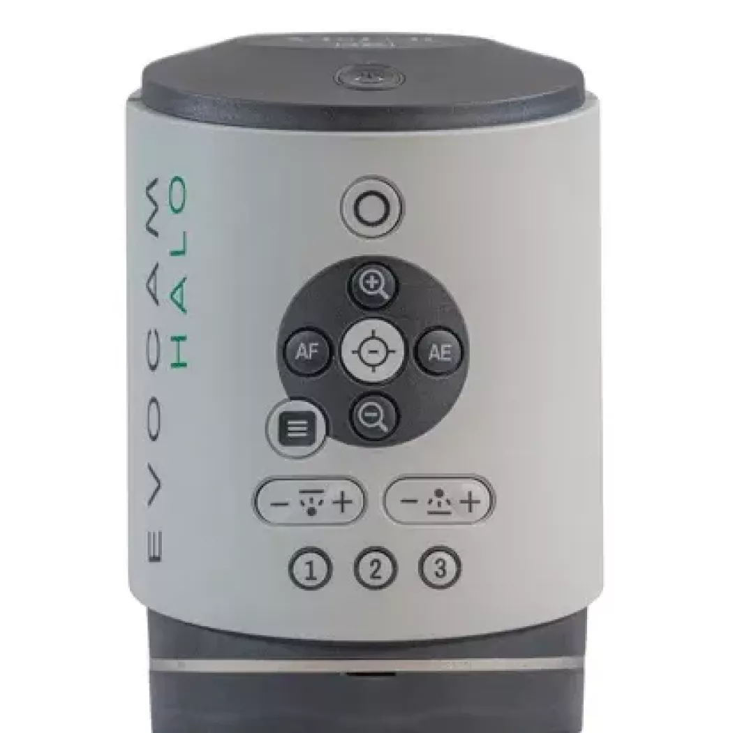 Głowica EVO Cam Halo – mikroskop inspekcyjny, widok frontowy