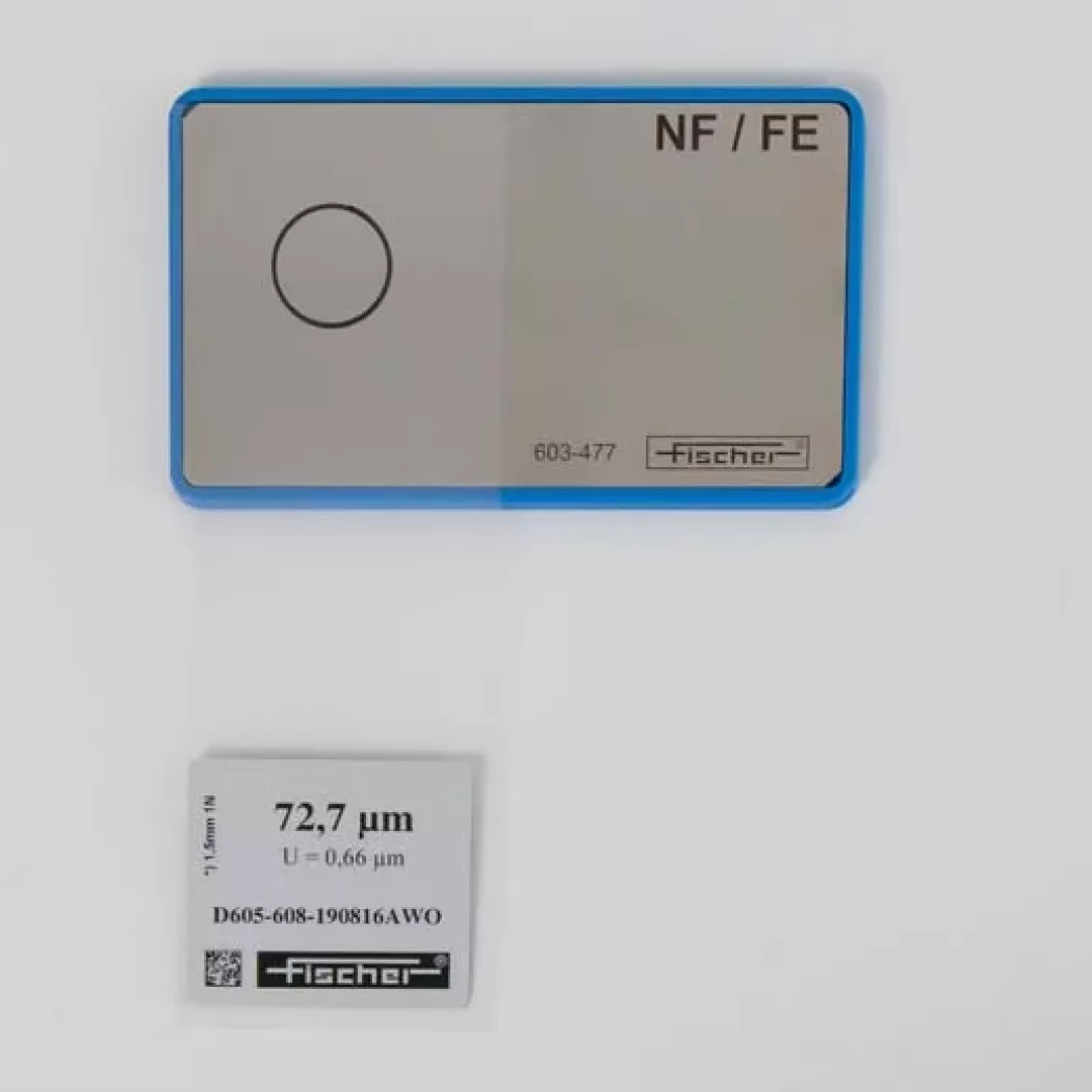 Folia wzorcowa Fischer 9,3 µm do mierników grubości powłok