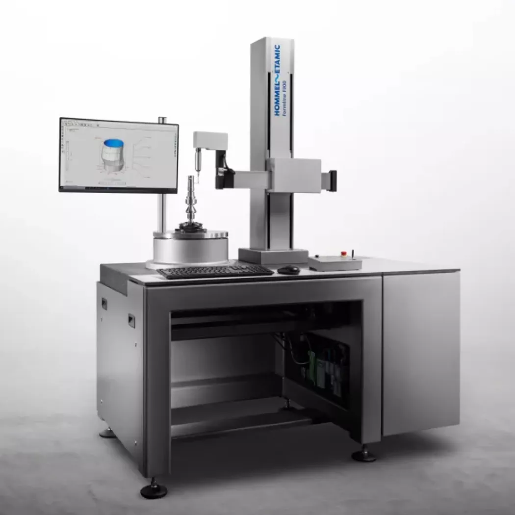 Detal mocowania sondy pomiarowej Formline F900 z&nbsp;układem magnetycznym