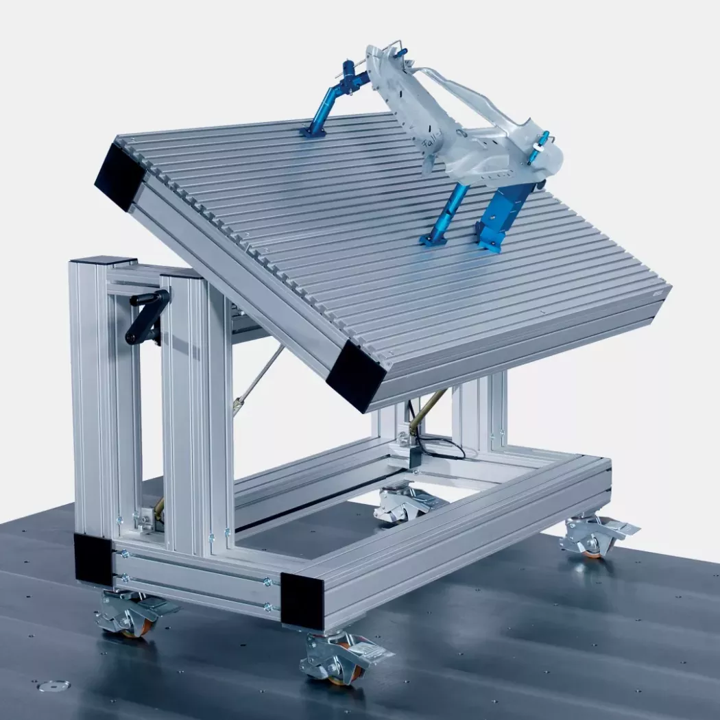 Modułowe rozwiązania MATRIX do pozycjonowania i&nbsp;podparcia detali w&nbsp;kontroli jakości, montażu i&nbsp;obróbce.