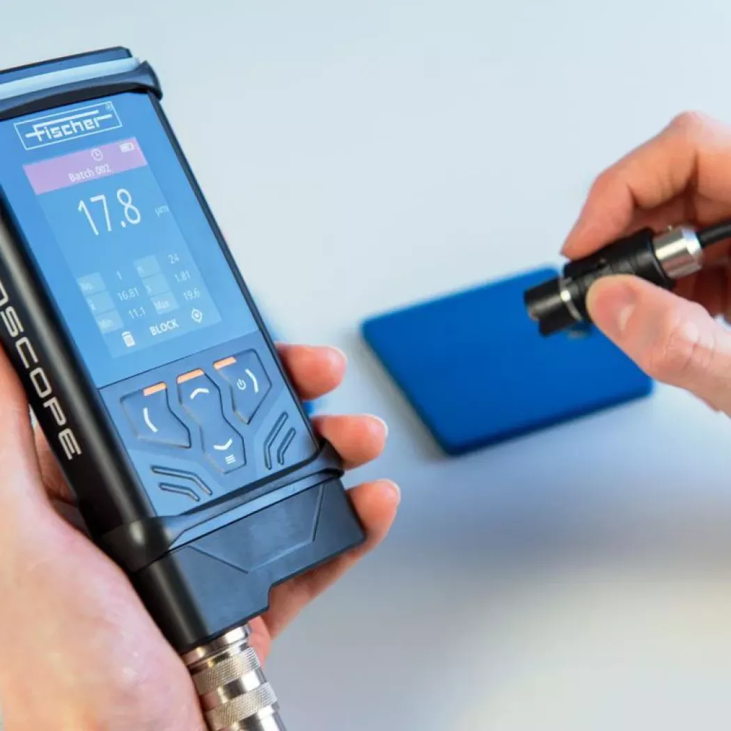 Pomiar grubości powłok urządzeniem Fischer Isoscope