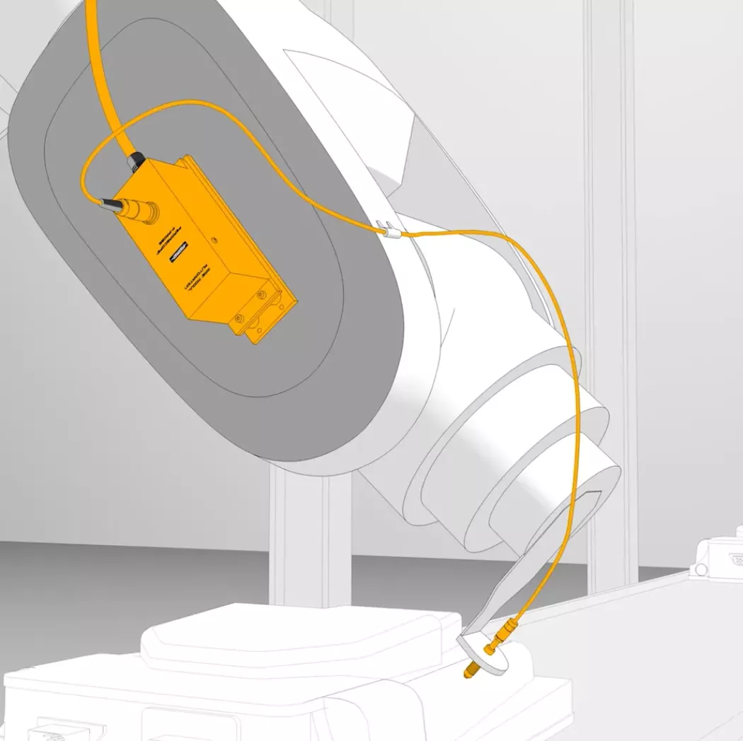 Moduł MMS Automation na robocie – czujnik do automatycznego pomiaru powłok