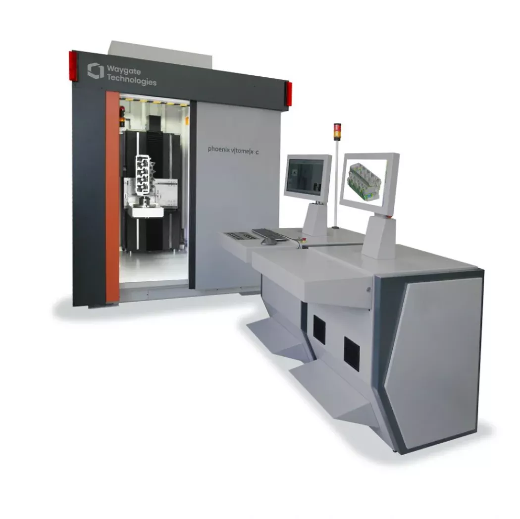 Oficjalne logo Phoenix V|tome|x C450 – systemy CT Waygate Technologies