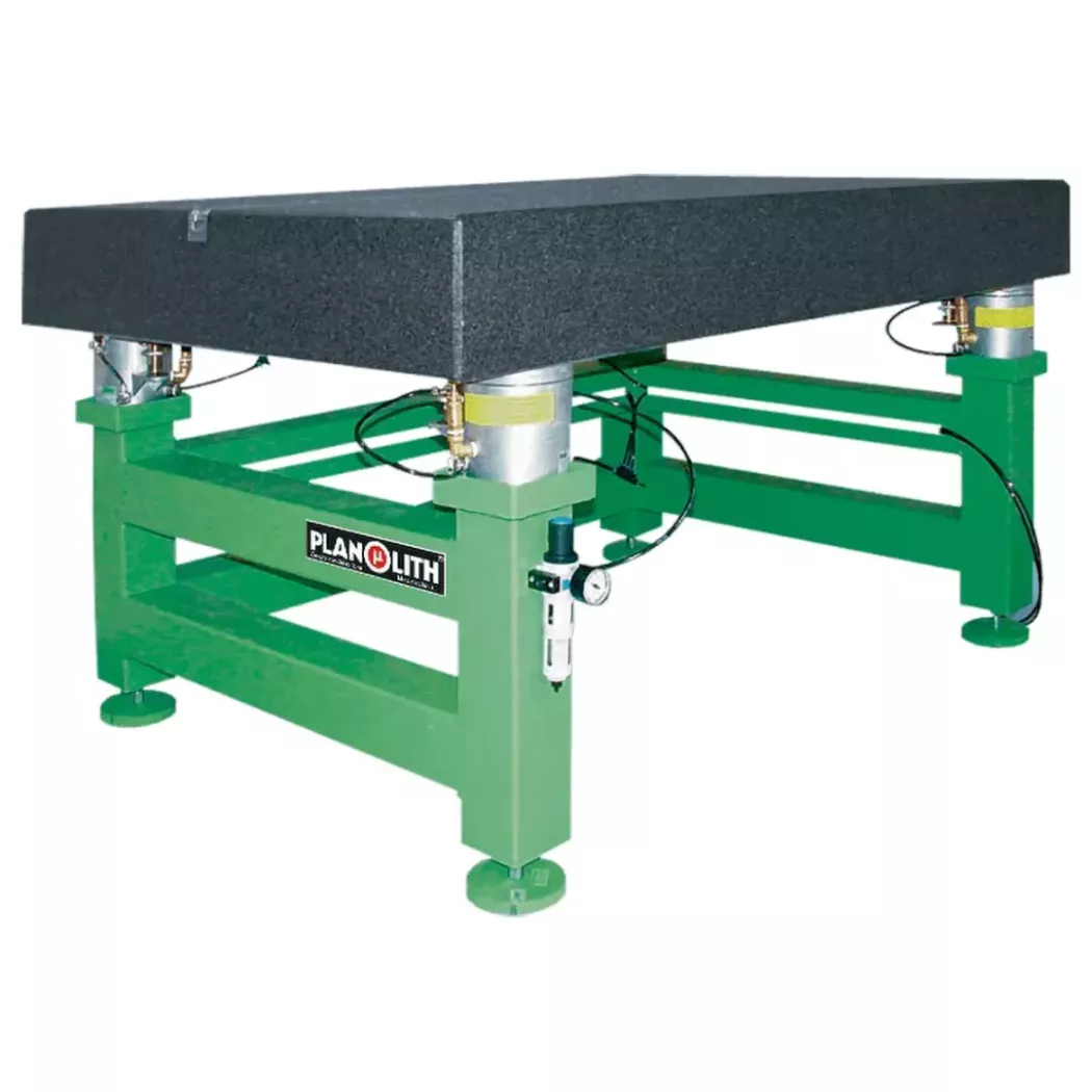   Pneumatyczna podstawa z izolacją drgań do płyty granitowej pomiarowej PLANOLITH