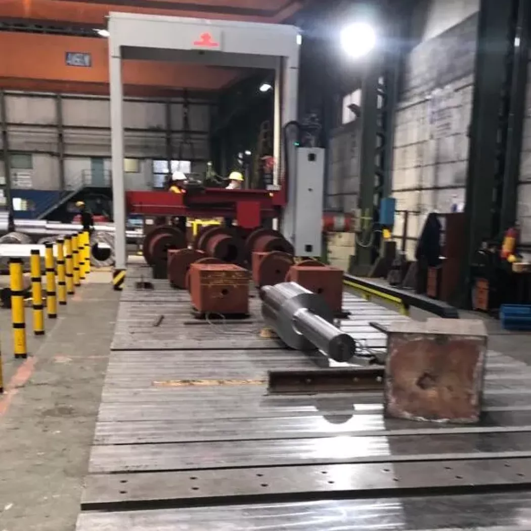 AFFRI Easy Portal 3000 – portalowa konstrukcja do pomiaru twardości Brinella dużych komponentów