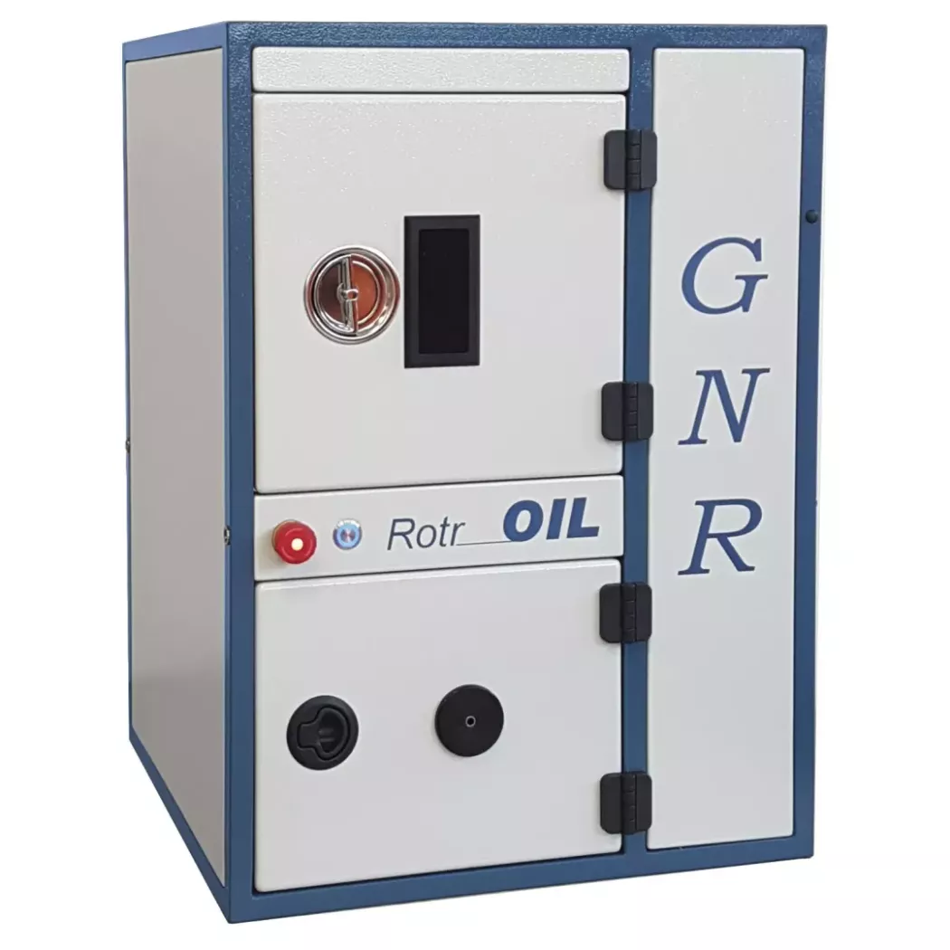 Spektrometr RotrOil GNR do analizy składu oleju – front urządzenia