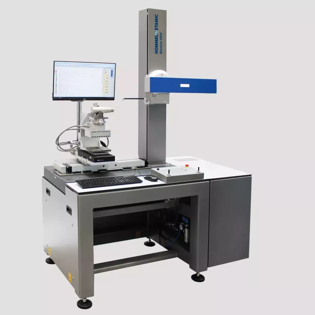 Stanowisko pomiarowe Waveline W820C Digiscan z&nbsp;oprogramowaniem Evovis i&nbsp;głowicą pomiarową